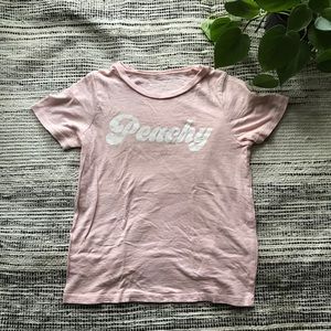 70s Inspired Peachy Graphic T-Shirt